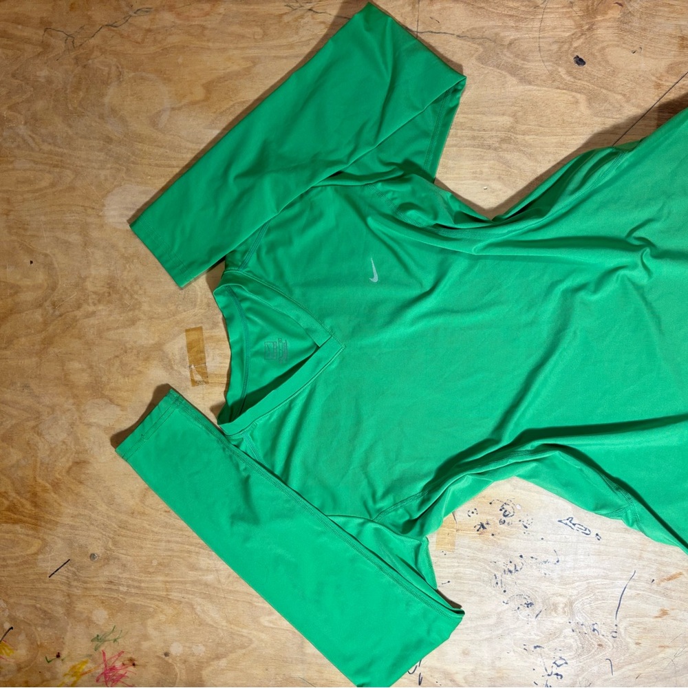 Nike Bright Green Athletic Top